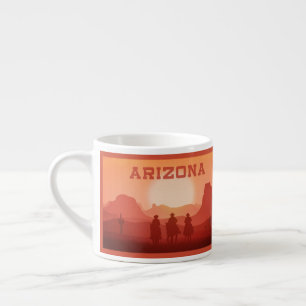 Caneca do café do por do sol da arizona