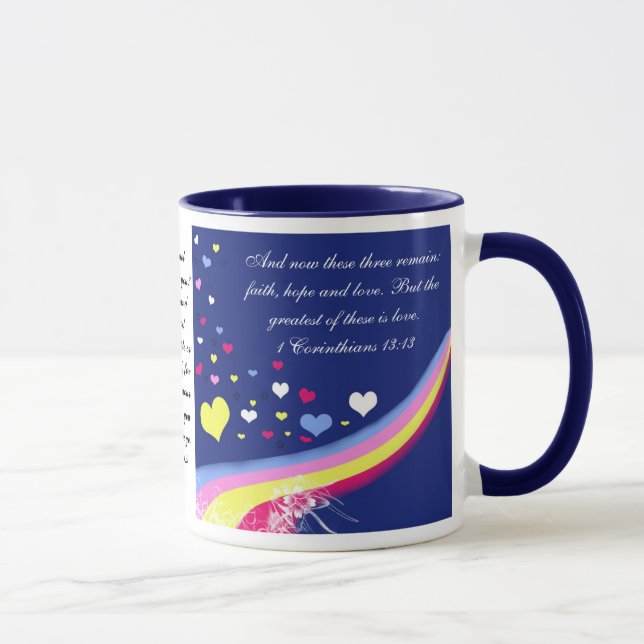 Caneca do café do verso da bíblia (Direita)