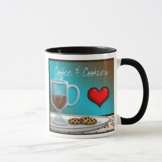 Caneca do café & dos biscoitos