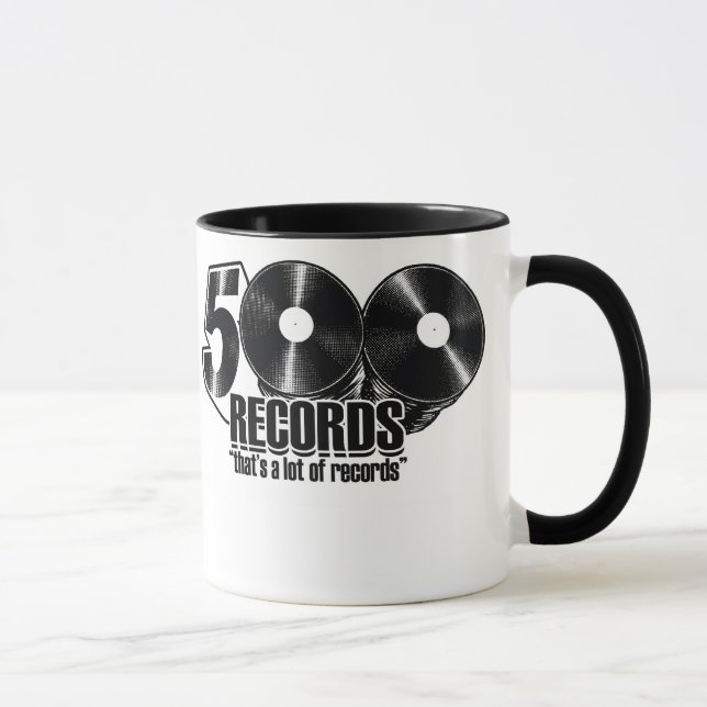 Caneca do café - logotipo de 500 registros (Direita)