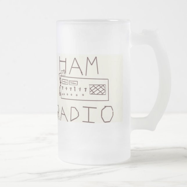 Caneca do Callsign do radioamador (Direita)
