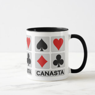 Caneca do Canasta - escolha o estilo & a cor