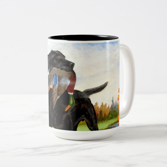 Caneca do cão de caça (Frente Esquerda)