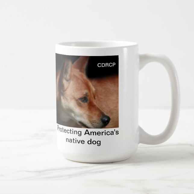 Caneca do cão de Carolina (Direita)