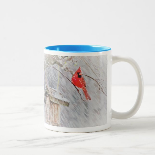 Caneca do cardeal do inverno (Direita)