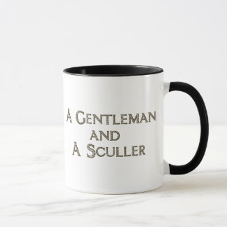 Caneca do cavalheiro & do Sculler