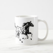 caneca do cavalo do appaloosa