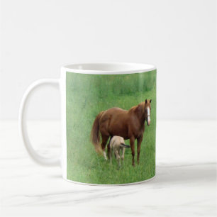 Caneca do cavalo e do potro