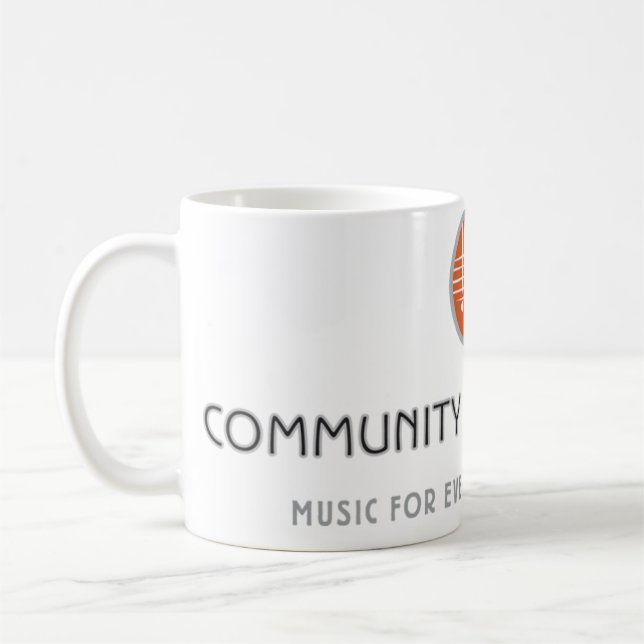 Caneca do centro de música da comunidade (Esquerda)