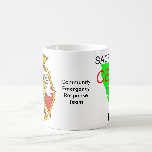 Caneca do CERT de Sacramento (Centro)