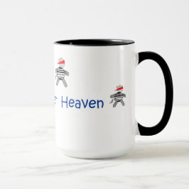 Caneca do chá de assaltante de gato