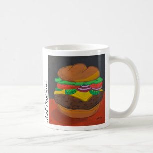 Caneca do cheeseburger