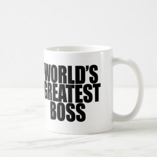 Caneca do chefe do mundo a grande