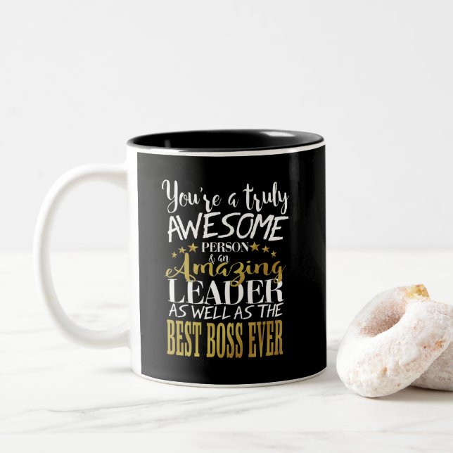 CANECA do CHEFE - OBRIGADO DIRIGIR "o chefe (Com Donut)