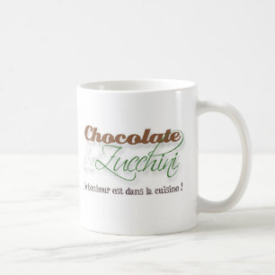 Caneca do chocolate & do abobrinha