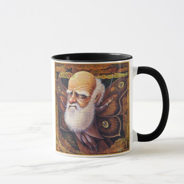Caneca do cientista: Espécime: Darwin (Direita)