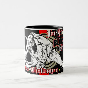 Caneca do cinturão negro de Jiu-Jitsu