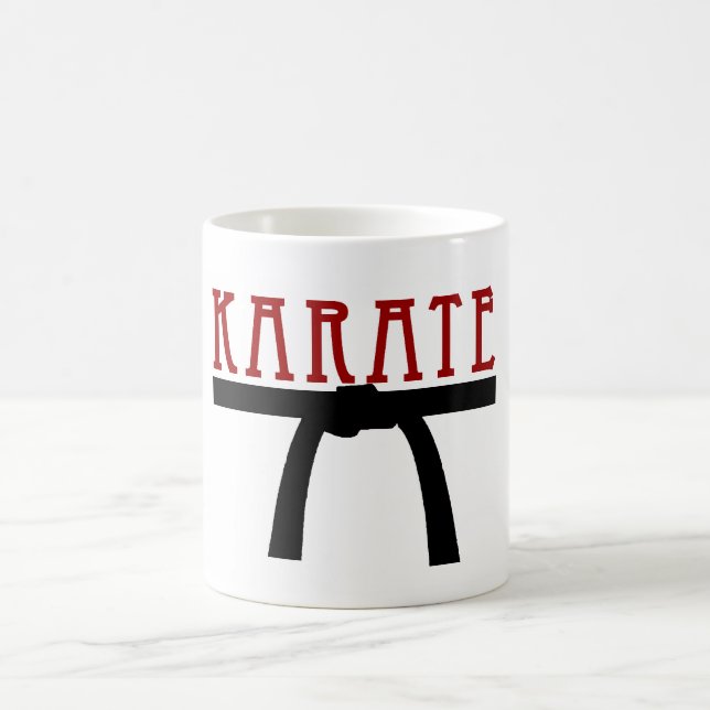 Caneca do cinturão negro do karaté (Centro)