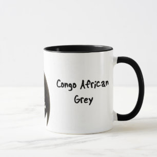 Caneca do cinza africano de Congo