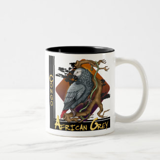 Caneca do cinza africano de Congo