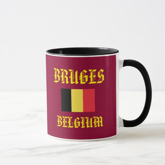Caneca do clássico de Bruges Bélgica (Direita)