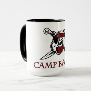 Caneca do clássico do bacon do acampamento