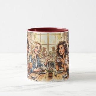 Caneca do Clube das Garotas Bonitas Café