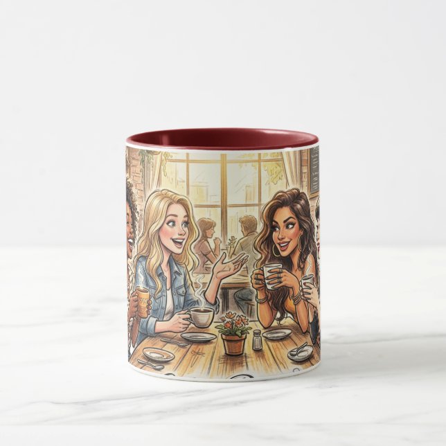 Caneca do Clube das Garotas Bonitas Café (Centro)
