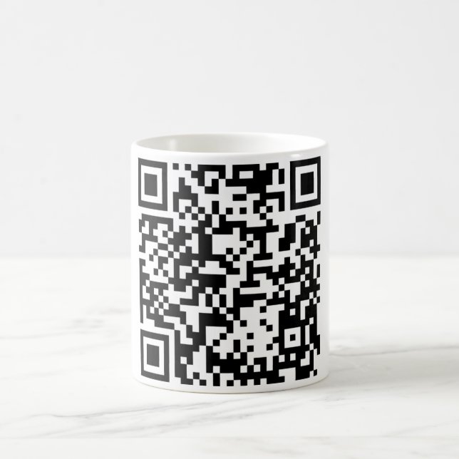 Caneca do código de QR (Centro)