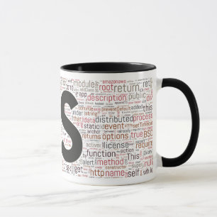 Caneca do código do Javascript