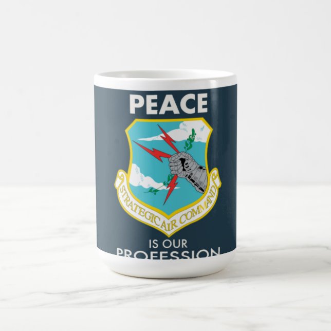 caneca do comando æroestratégico 15oz (Centro)