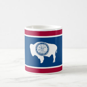 Caneca do copo de café da bandeira do estado de