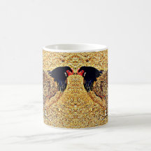 Caneca do copo de café do galo/chá