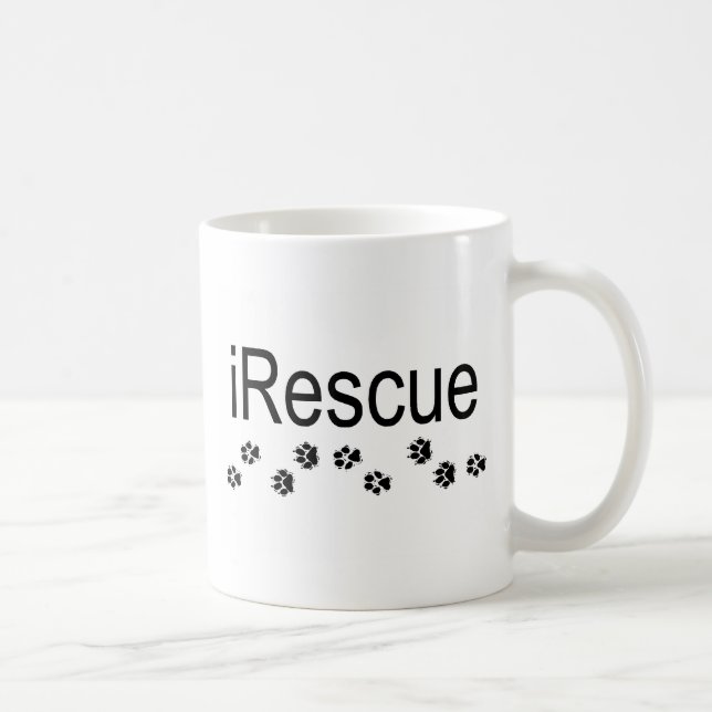 caneca do copo de café do iRescue (Direita)