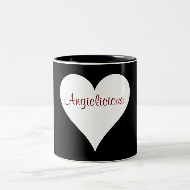 Caneca do coração de Angielicious (Centro)