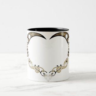 Caneca do coração de Viking