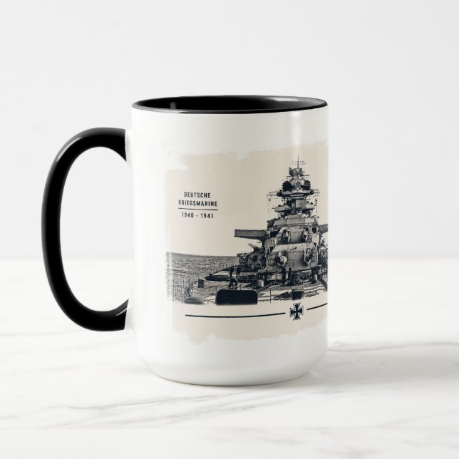 Caneca do Couraçado Bismarck (Esquerda)