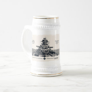 Caneca do Couraçado Bismarck Stein