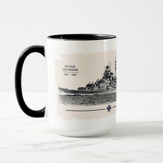 Caneca do Couraçado Tirpitz (Esquerda)