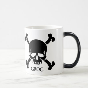 Caneca do crânio e do Grog dos ossos