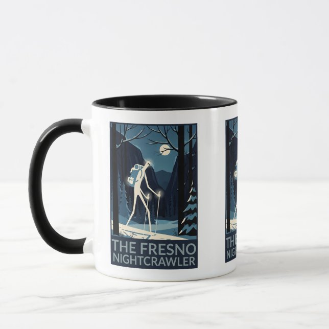 Caneca do Críptido Fresno Nightcrawler (Esquerda)