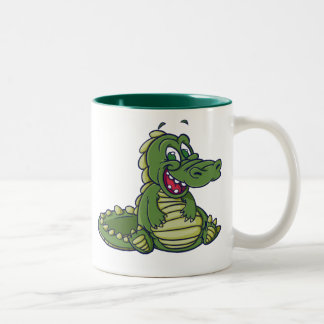 Caneca do crocodilo do bebê