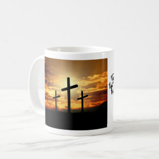 Caneca do crucifixo de Sun de ascensão