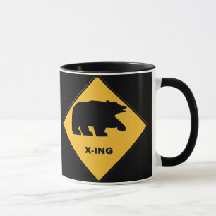 Caneca do cruzamento do urso