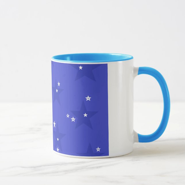 Caneca do design da estrela (Direita)