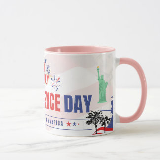 Caneca do Dia da Independência Americana – 4 de Ju