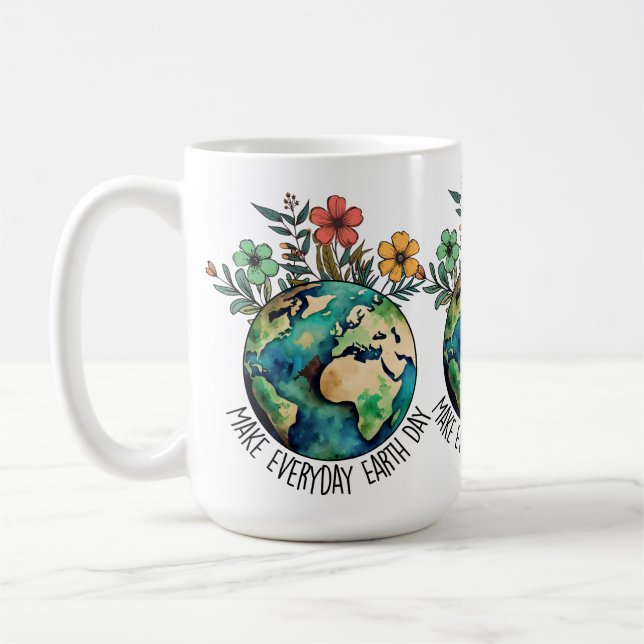 Caneca do Dia da Terra (Esquerda)