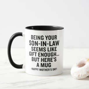 Caneca do Dia das Mães Engraçada para Genro Presen