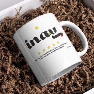 Caneca do Dia das Mães — Inay 5 Estrelas de Avalia