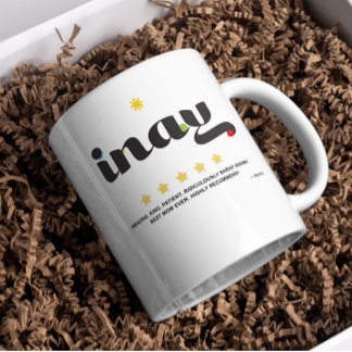 Caneca do Dia das Mães — Inay 5 Estrelas de Avalia